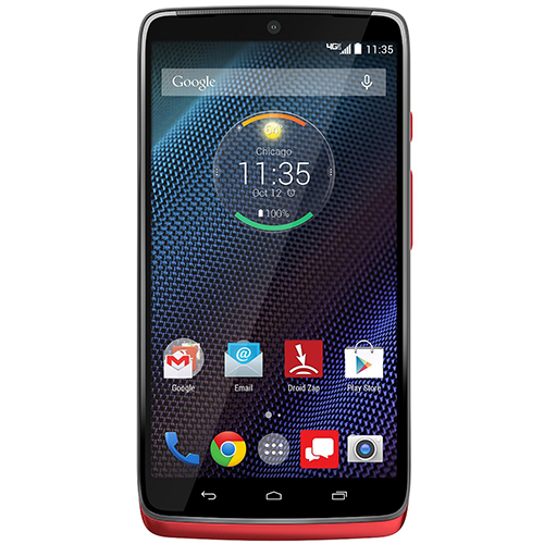 Refurbished Motorola Droid Turbo XT1254 32GB 4G Smartphone Red Kevlar ...